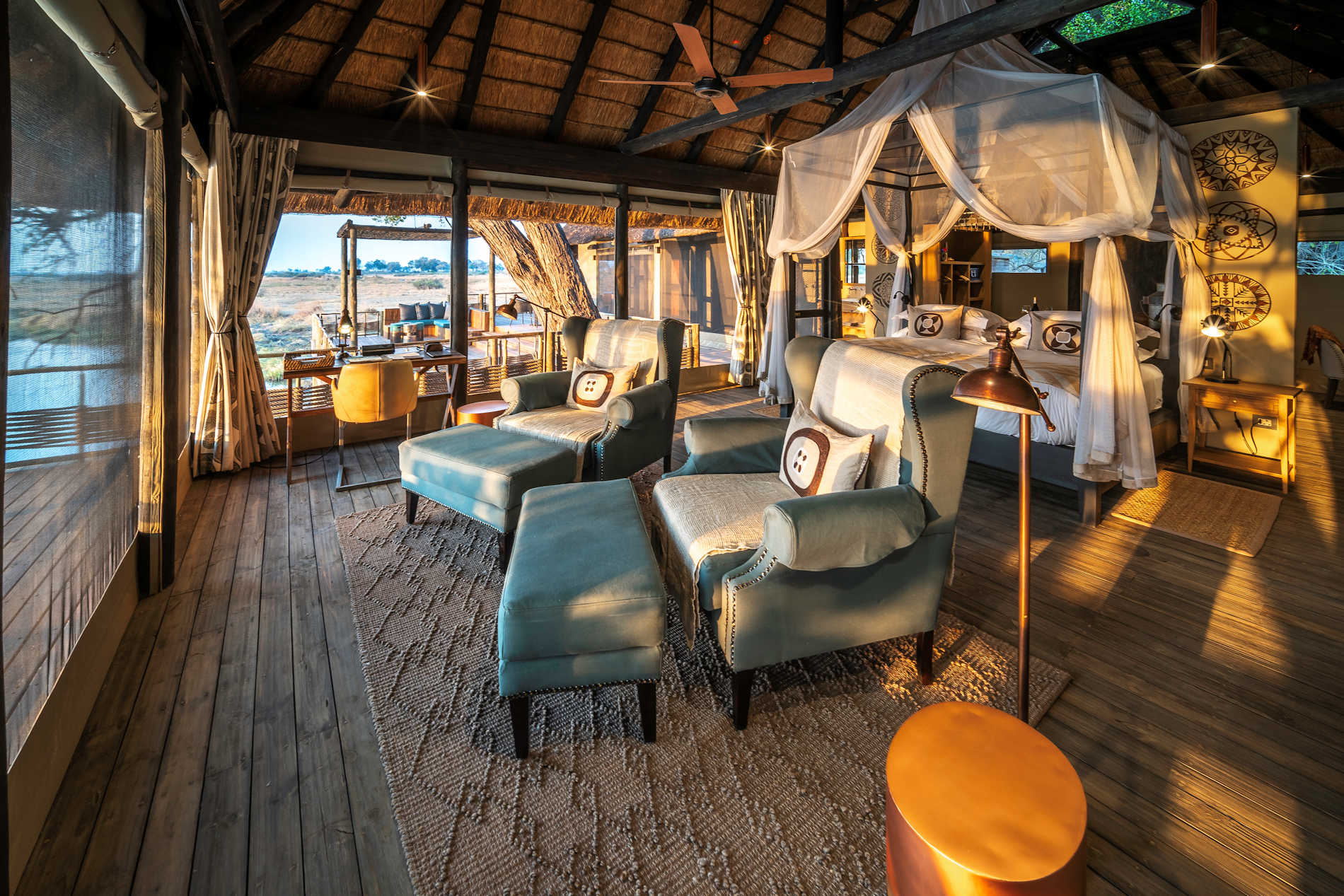 Kings Pool Lodge Botswana, Safari mit Cobra Verde