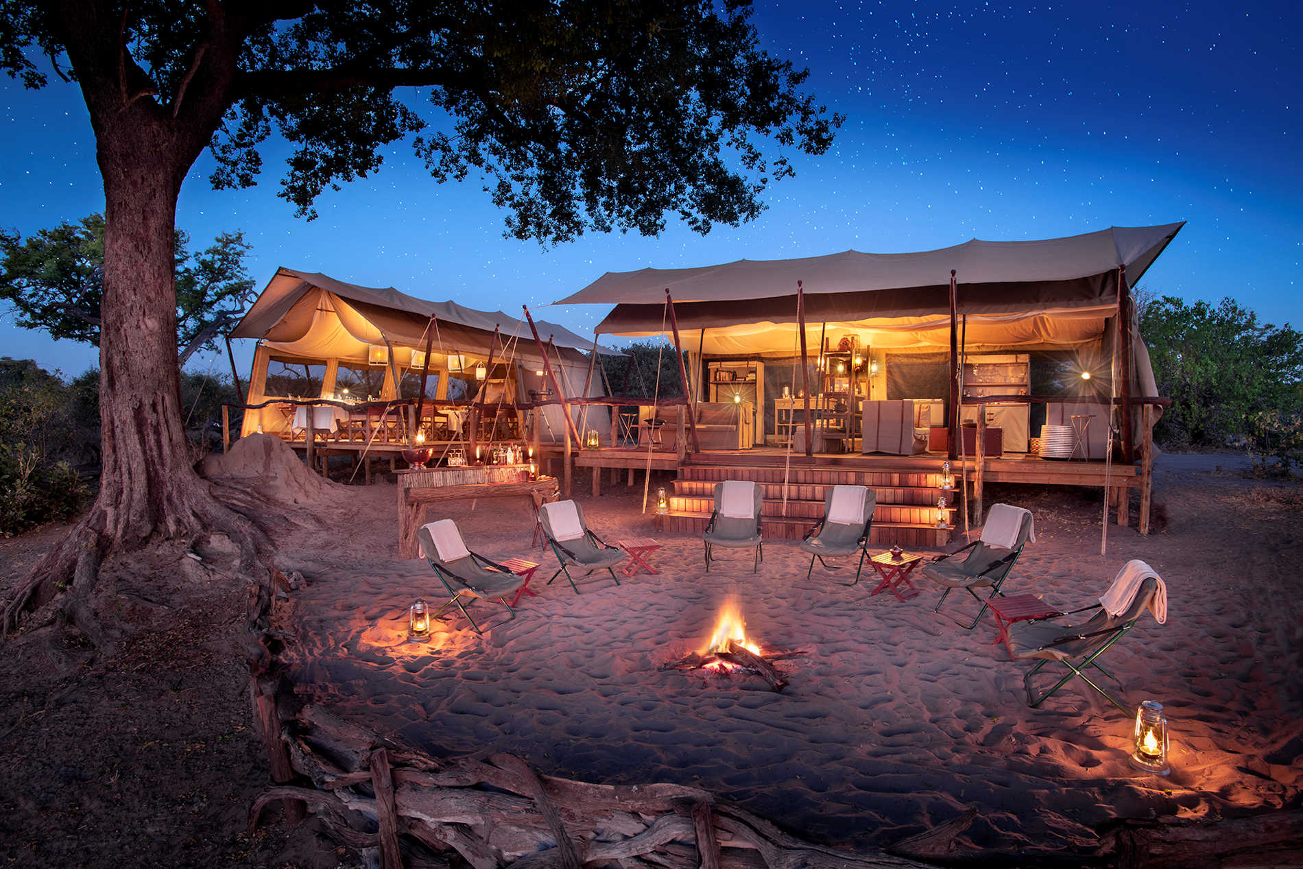 Linyanti Expeditions Safari Lodge in Botswana