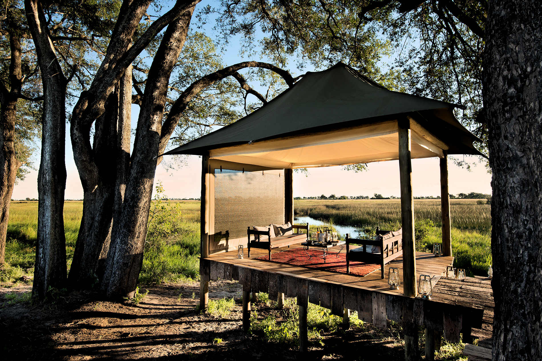 Okavango Safari, Duba Plains Camp Botswana, Cobra Verde Afrikareisen
