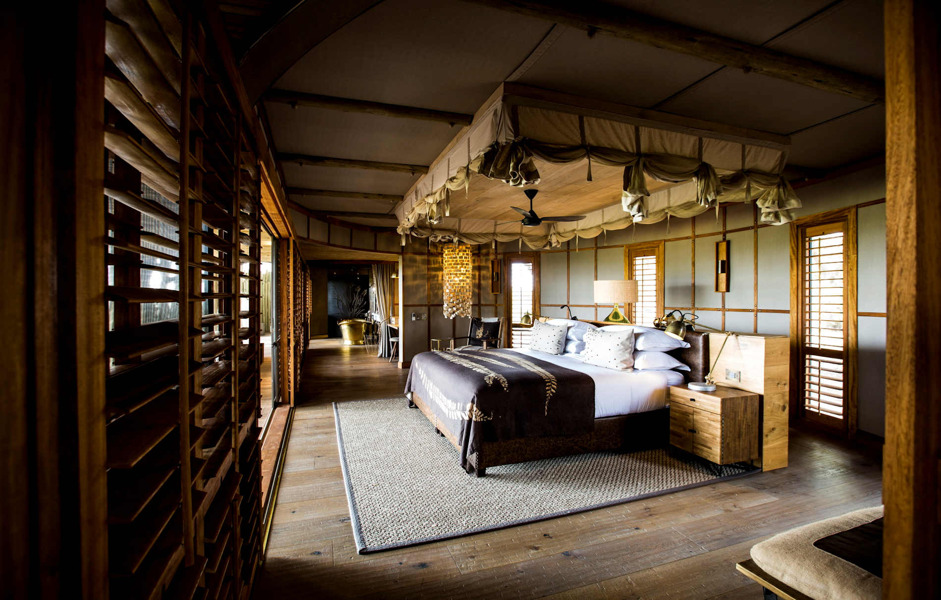 View Across The Interleading, Interlinking Suite, Mombo, Botswana