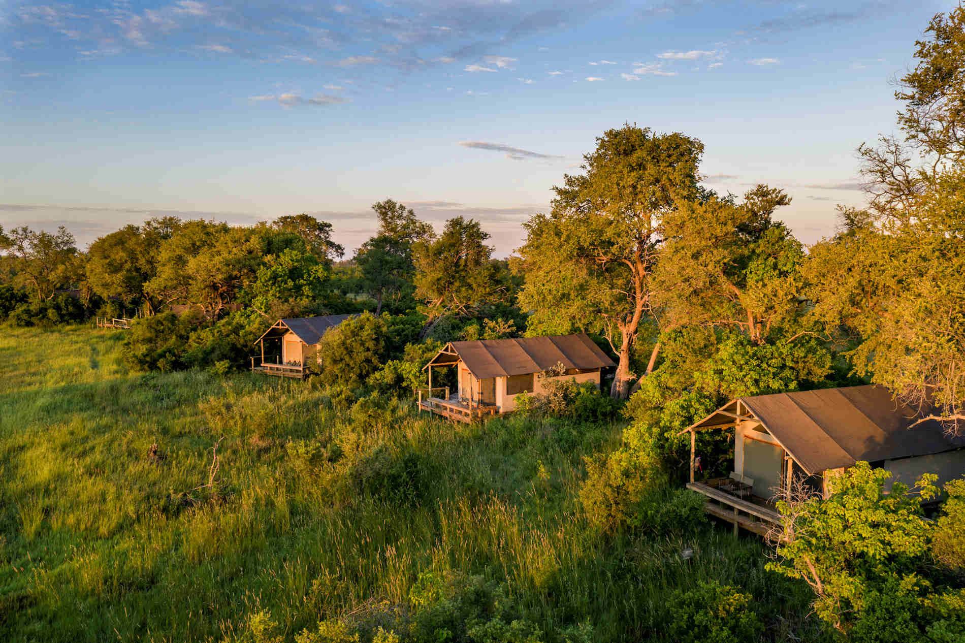 07 Little Sable Guest Tents Aerial