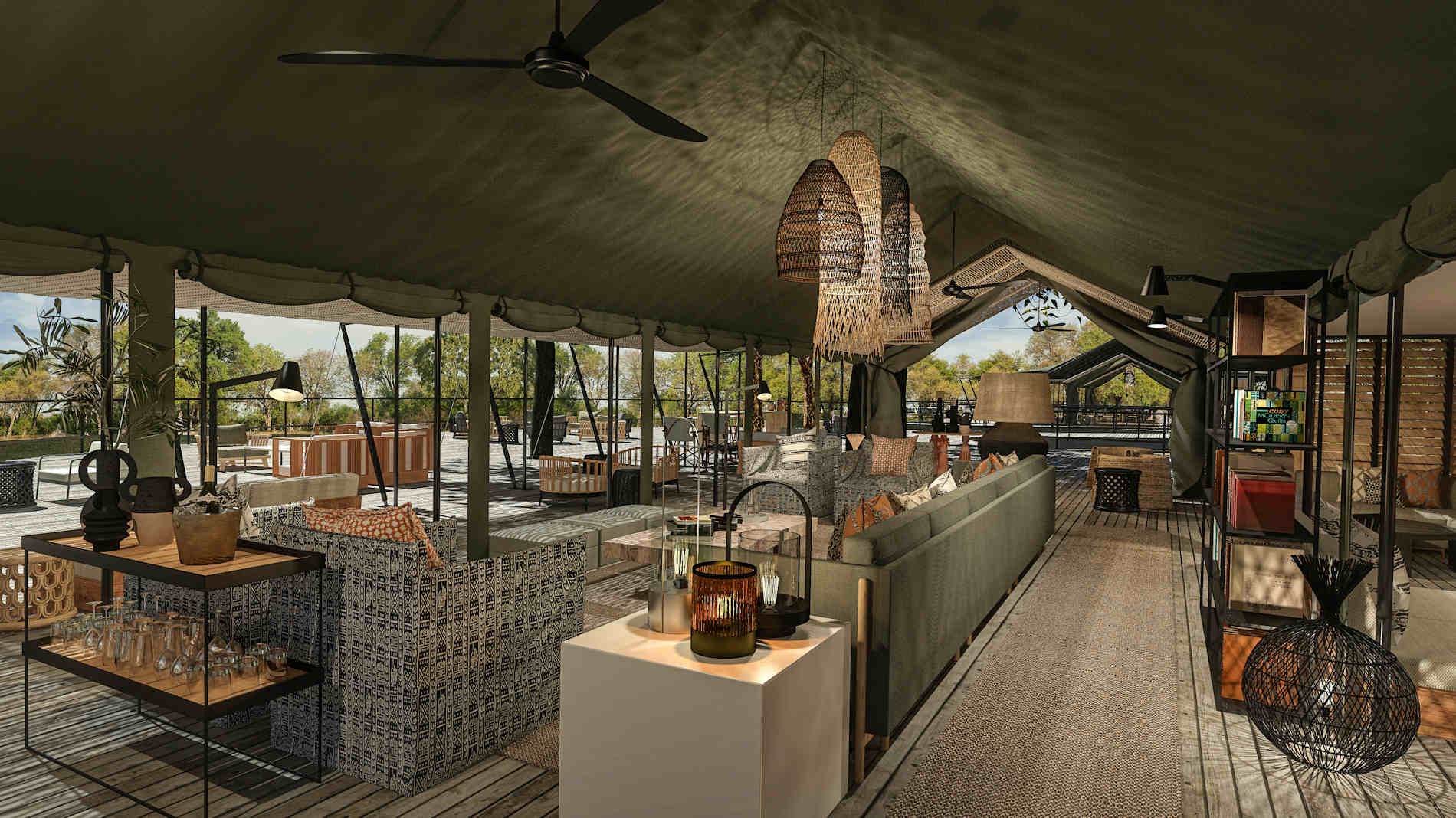 Main Tent Interior
