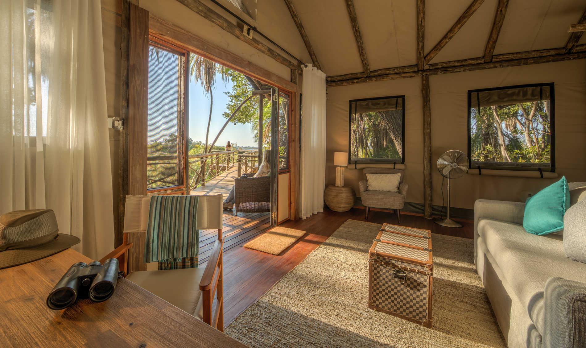 Seba Camp, Botswana Safari Reisen, Cobra Verde