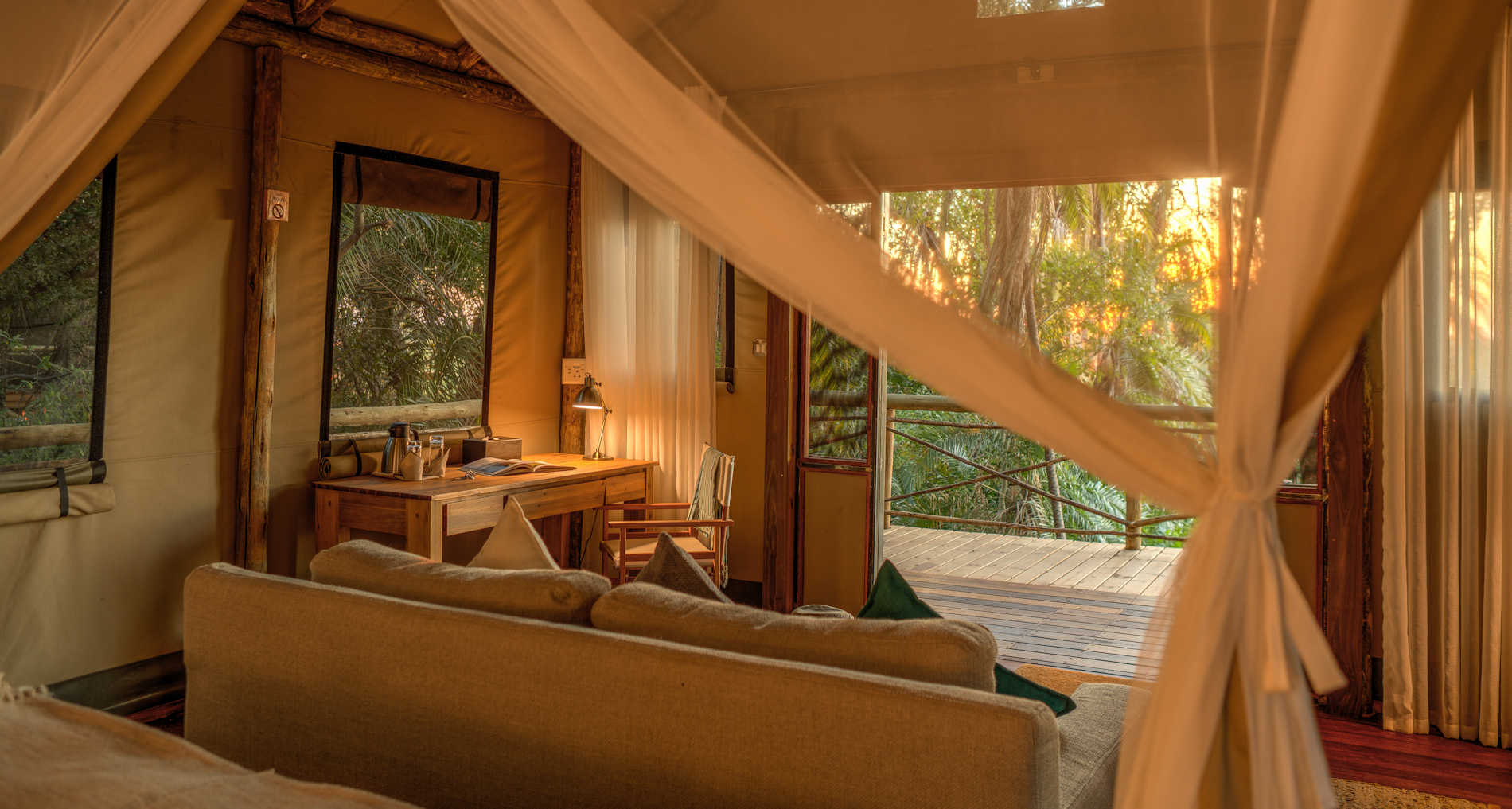 Seba Camp, Botswana Safari Reisen, Cobra Verde